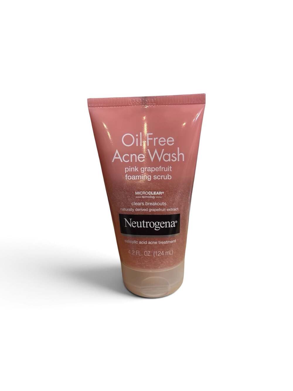 Neutrogena Oil-Free Acne Wash Pink Grapefruit Foaming Scrub 4.2 oz